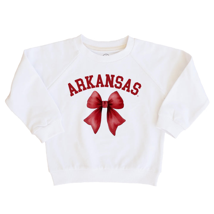 University of Arkansas | Football & Bows Kids Graphic Sweatshirts