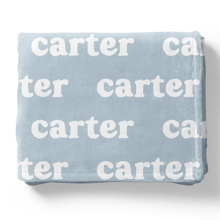Baby Blues Personalized Color Blanket