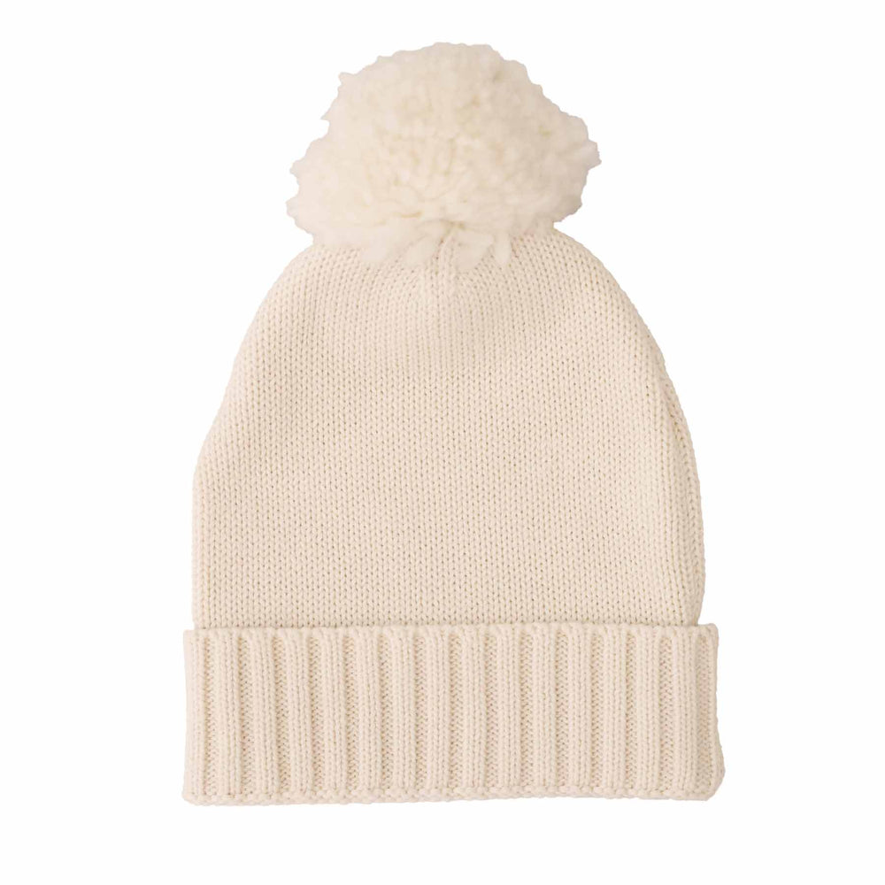 ash knit baby beanie 