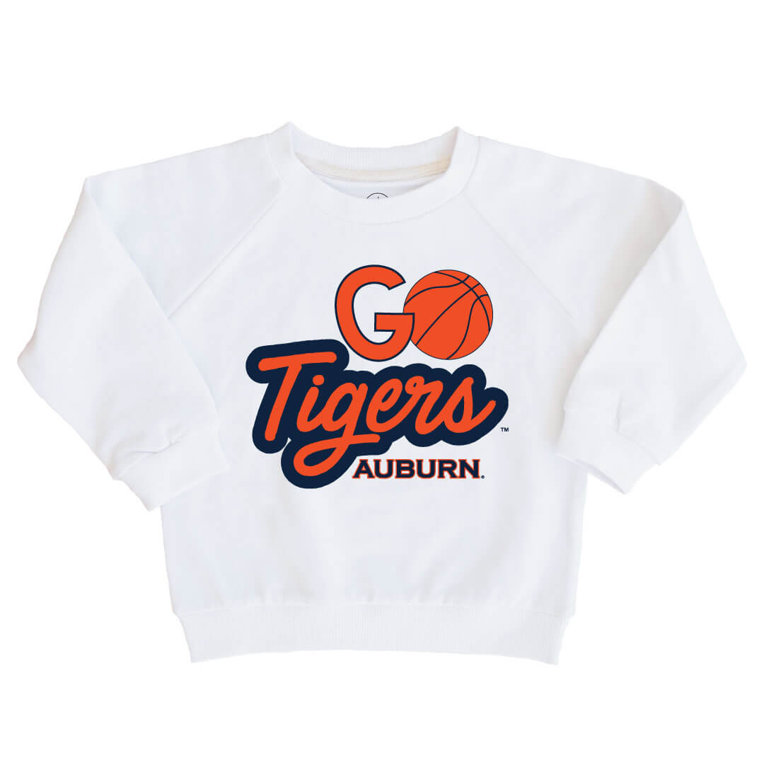 go tigers auburn university long sleeve graphic sweatshirt for kids 