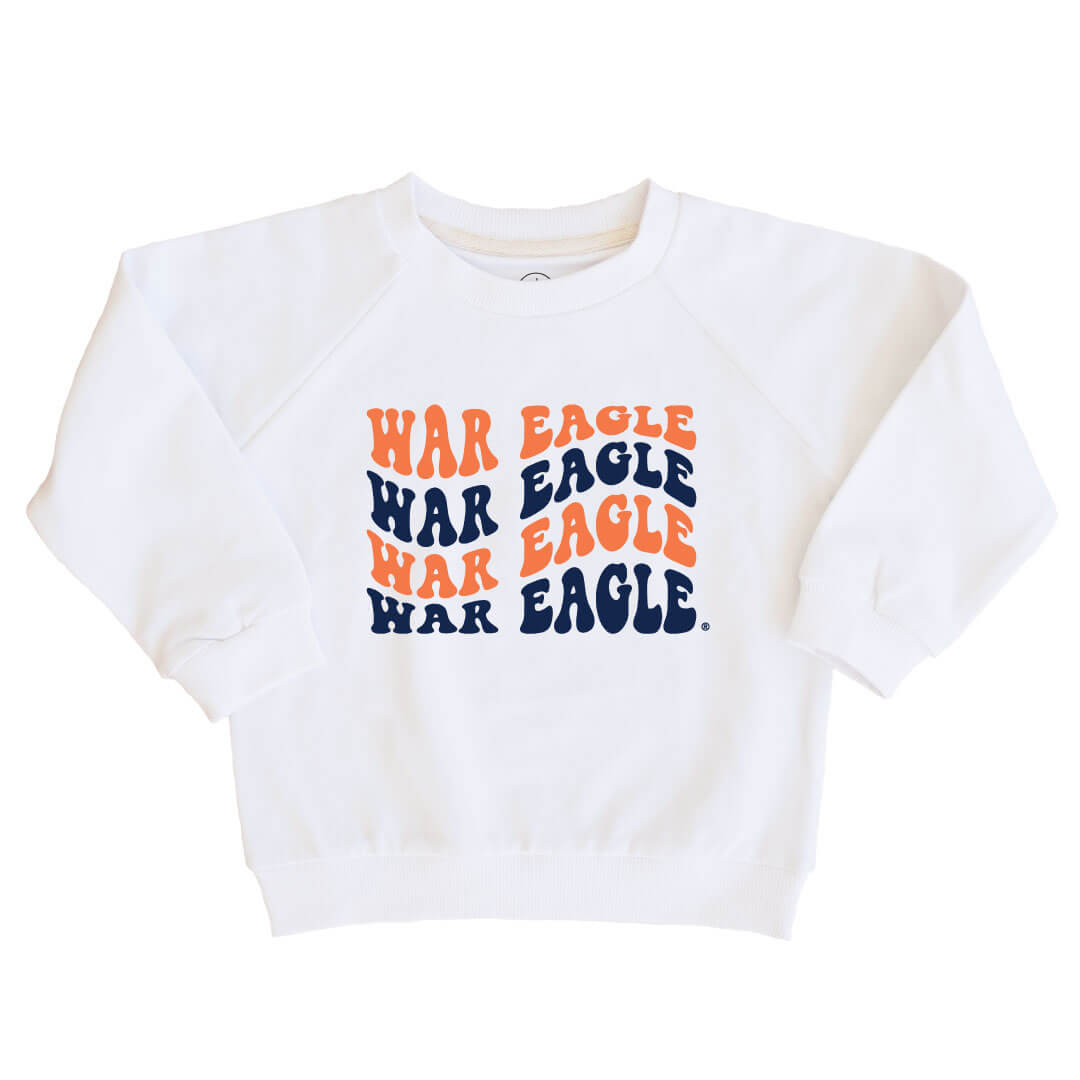 war eagle kids graphic sweatshirt auburn 