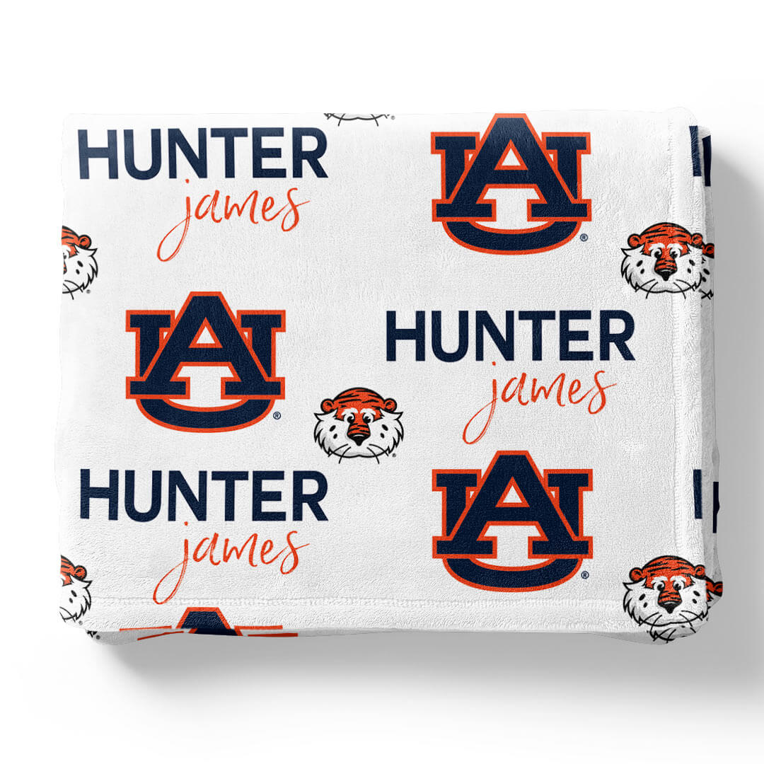 Auburn Tigers NCAA Rally Towel - 18"x15" Official Licensed Fan Towel For Games & Tailgates