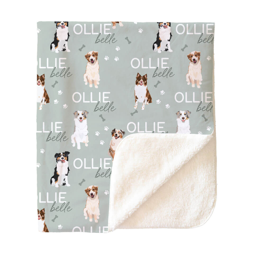 Personalized Kids Blankets | Dog Breeds