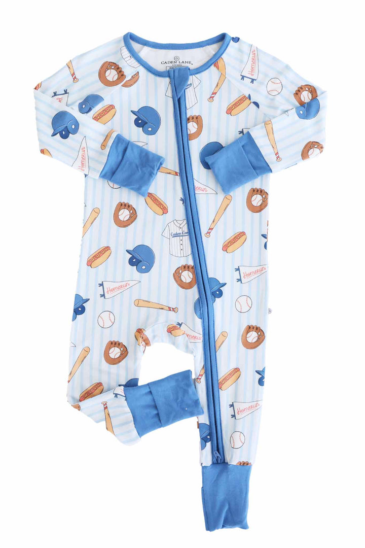 ballpark bros convertible zip romper 