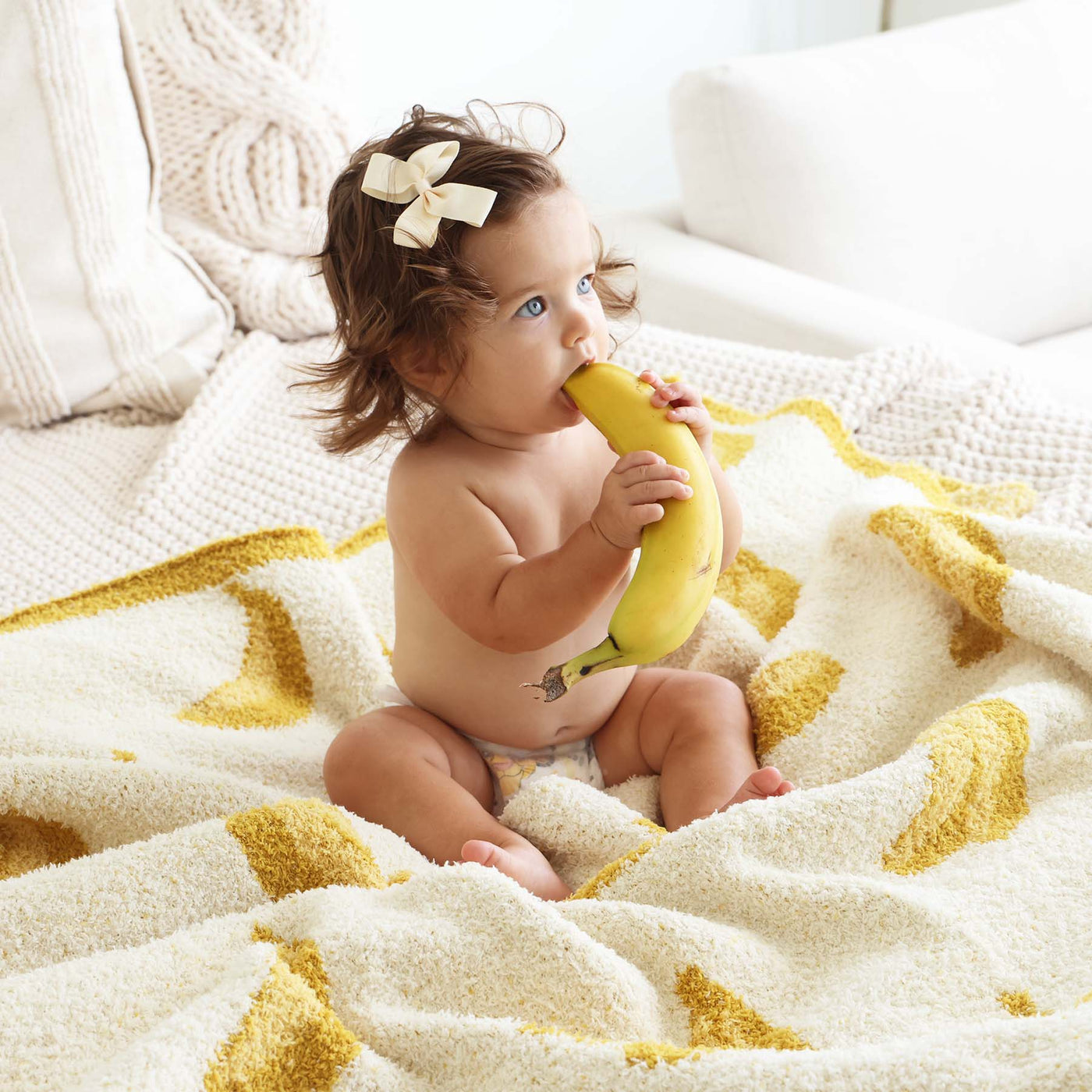 banana baby blanket 