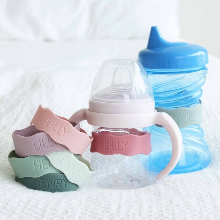 Personalized Silicone Bottle Labels