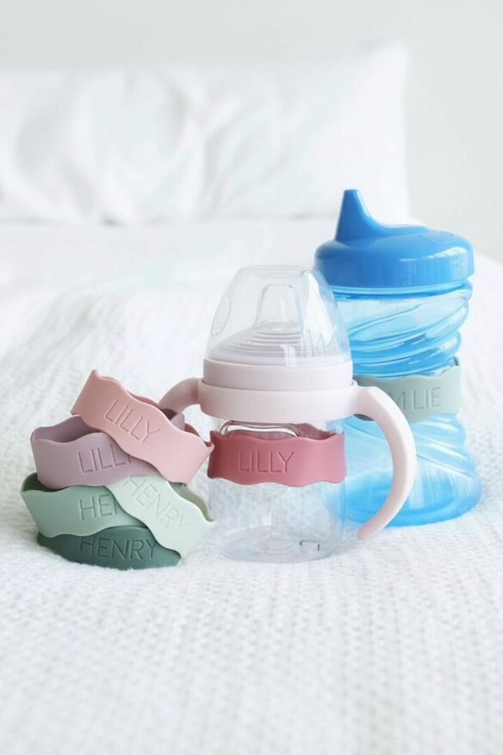 Personalized Silicone Bottle Labels