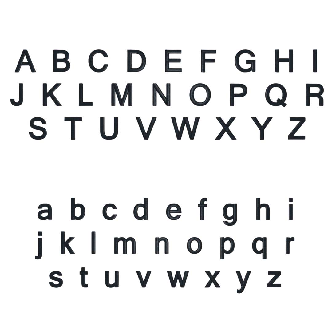 basic embroidery font 