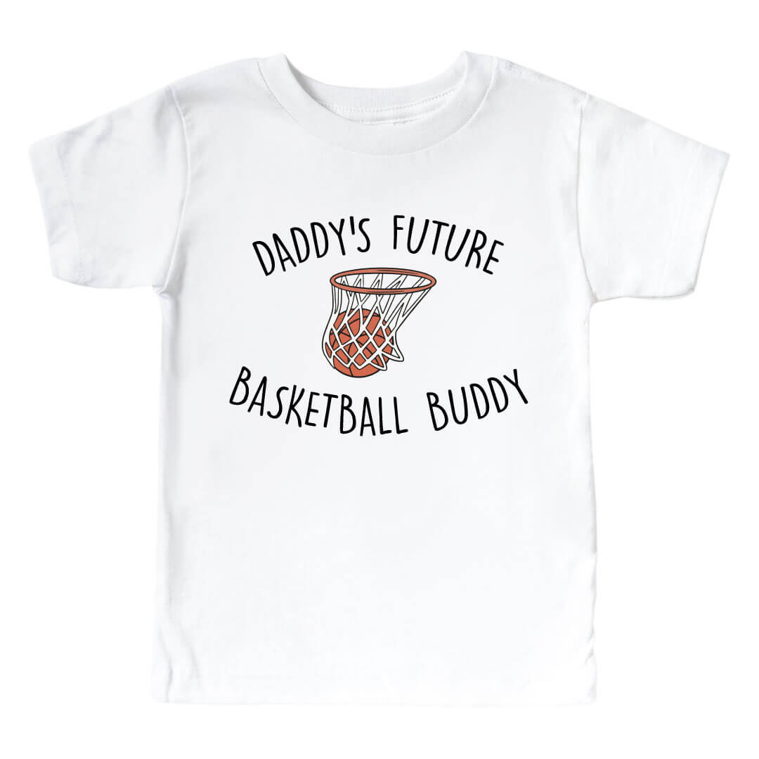future basketball buddy graphic tee for kids
