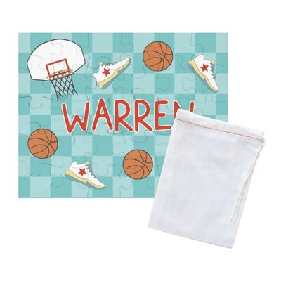 personalized basketball puzzle