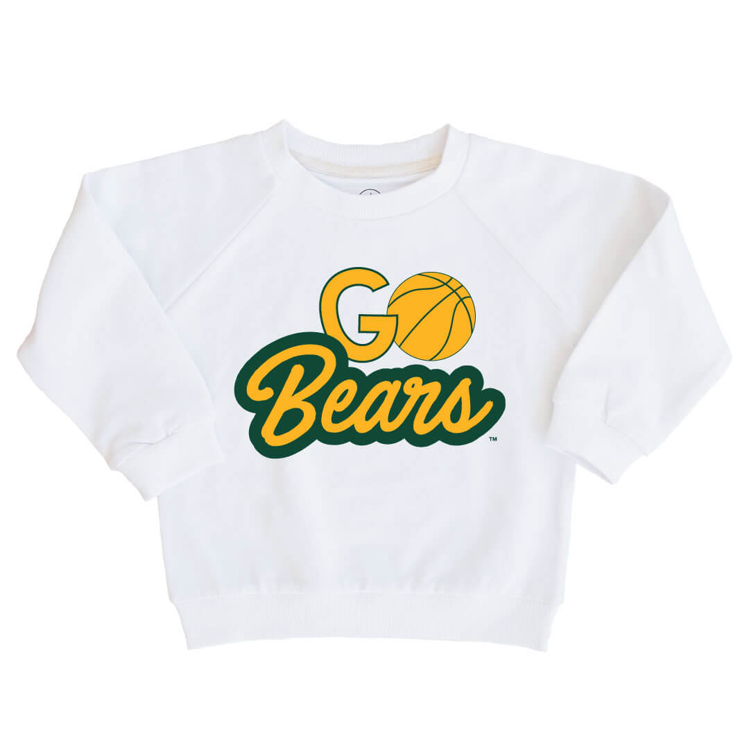 go bears kids graphic sweatshirt 
