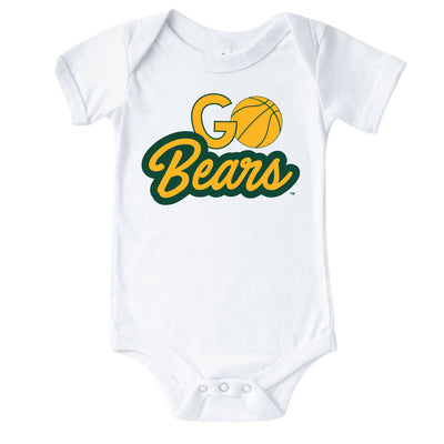go bears basketball graphic tee for babies 
