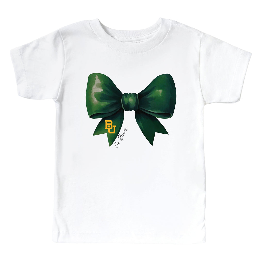 Baylor University | Footballs & Bows Kids Graphic Tee