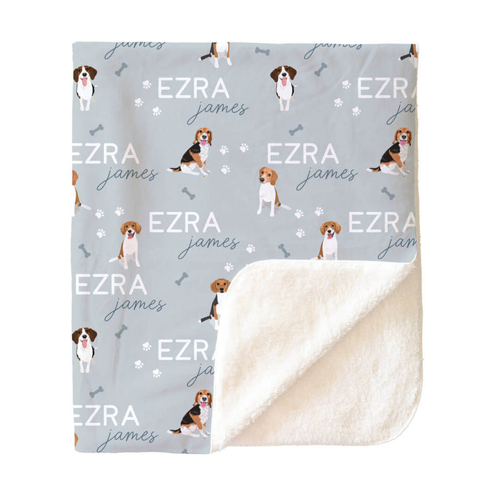 Personalized Kids Blankets | Dog Breeds