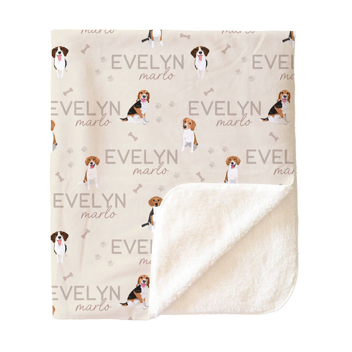 Personalized Kids Blankets | Dog Breeds