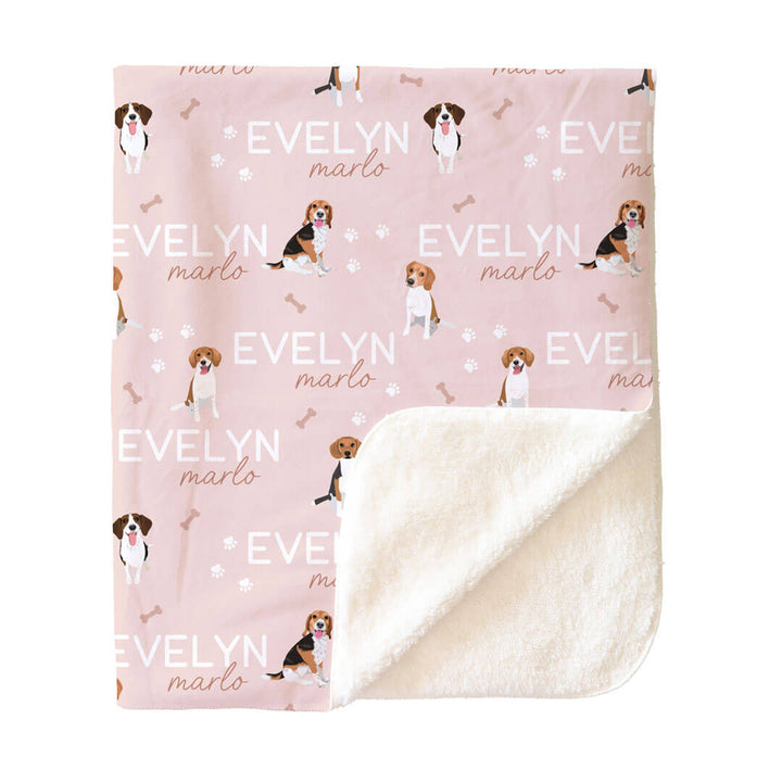 Personalized Kids Blankets | Dog Breeds