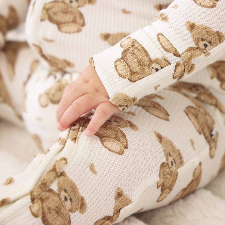 teddy bear romper pajama 
