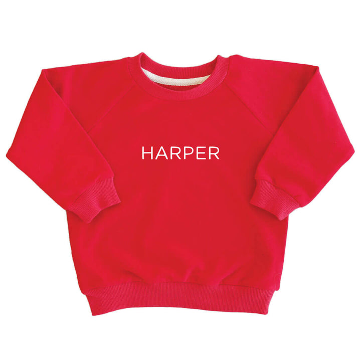 Personalized Kids Graphic Sweatshirts | Merry & Bright