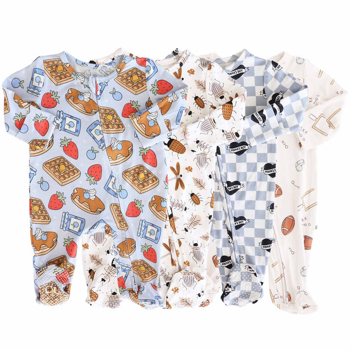 Boy Zipper Footies | Best Sellers