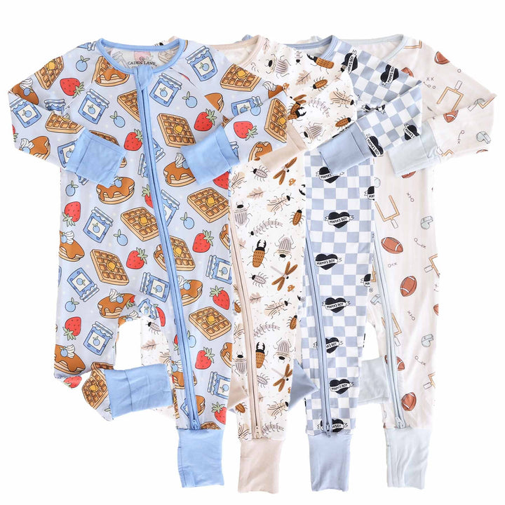 Convertible Zip Rompers for Boys | Best Sellers