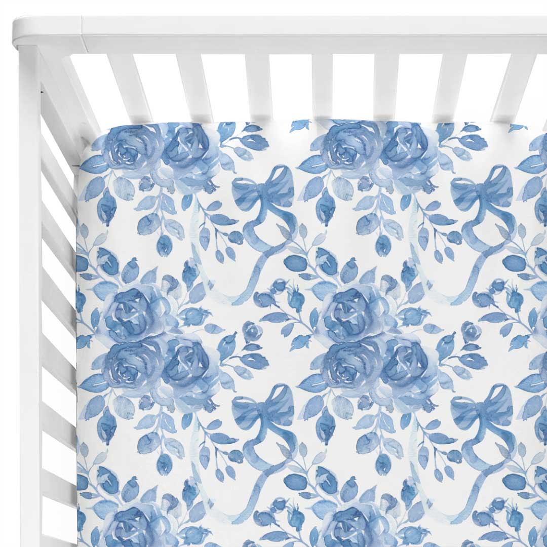 Betsy's Blooms Crib Sheet