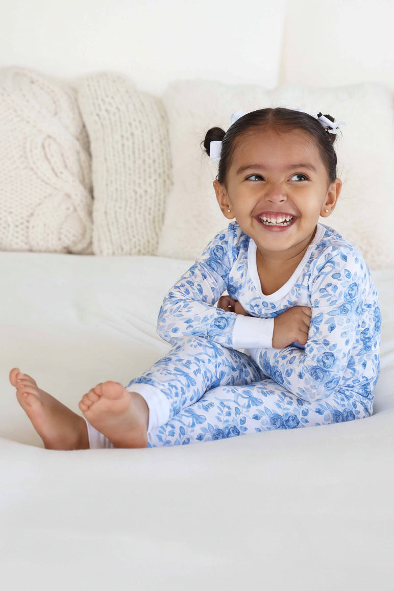betsy's blooms two piece pajamas
