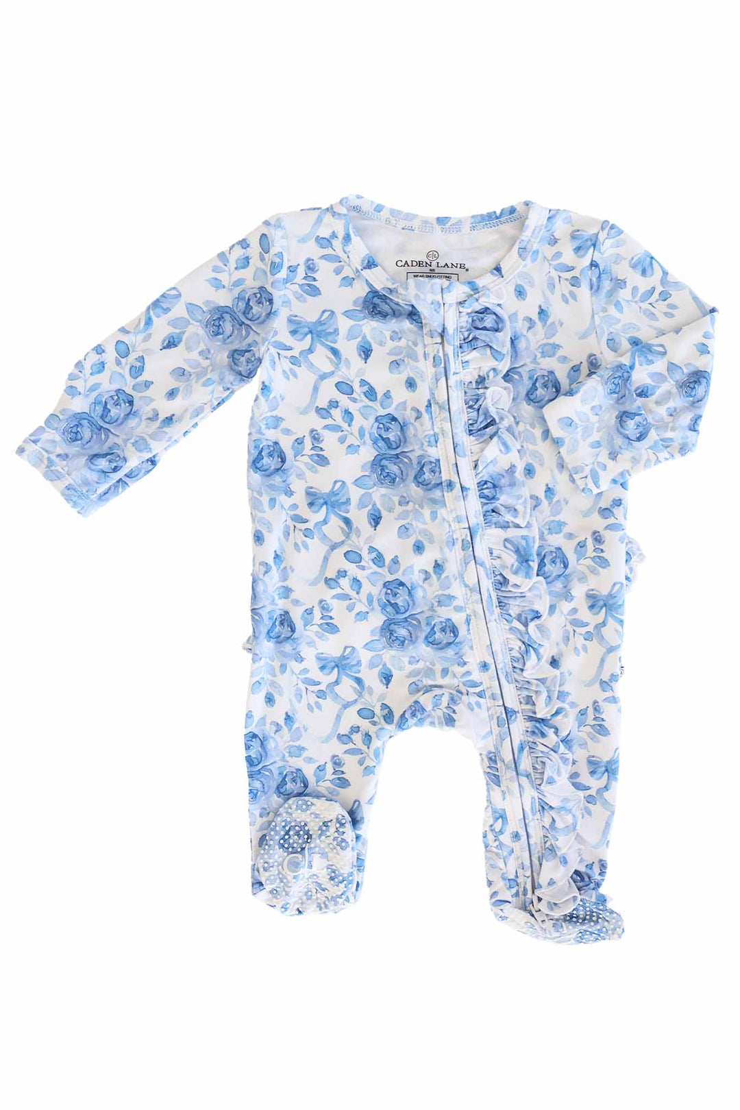 Girl Ruffle Zipper Footies | What's New