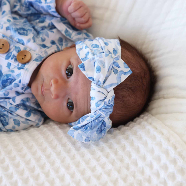 betsy's blooms baby headwrap