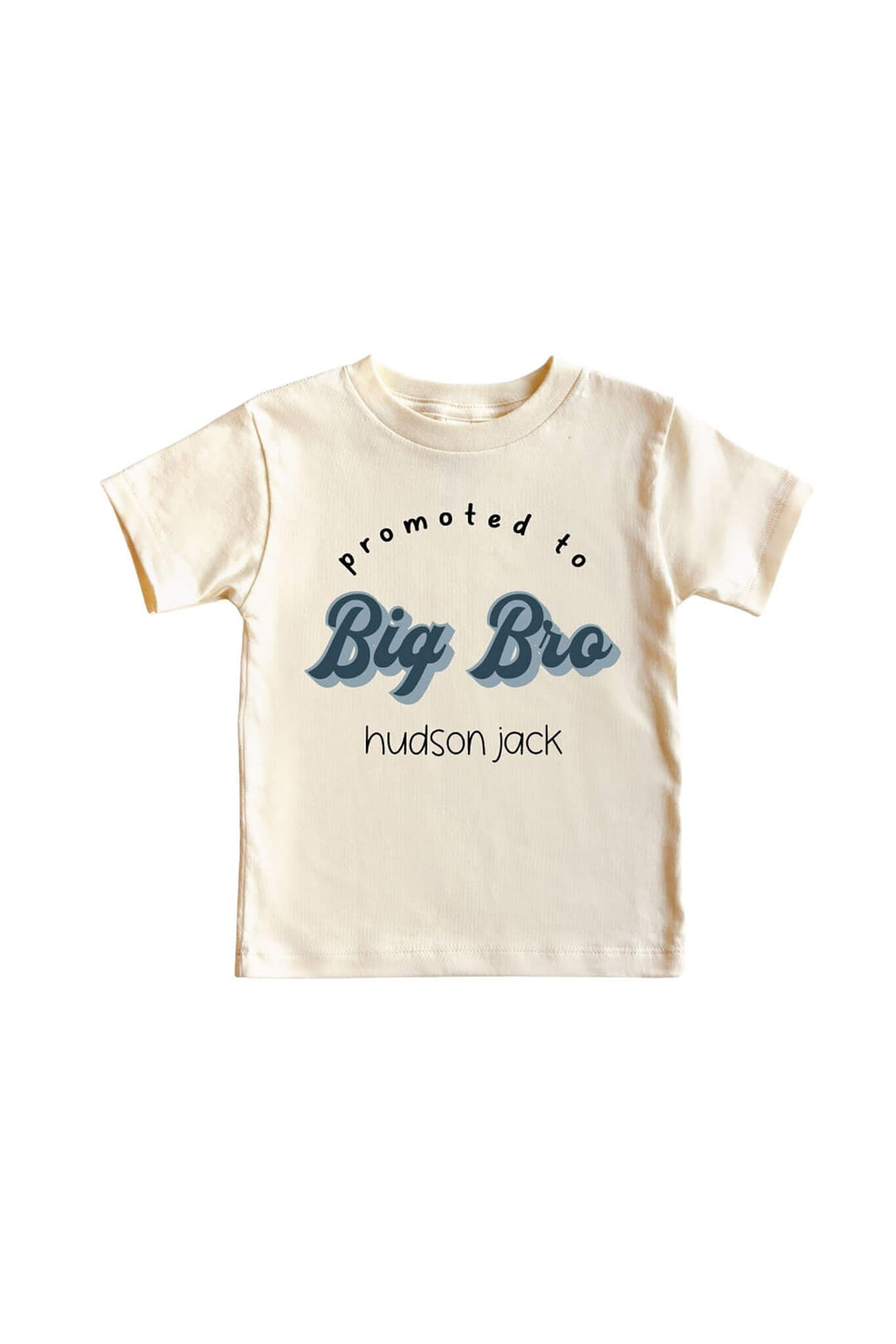 big bro personalized tee