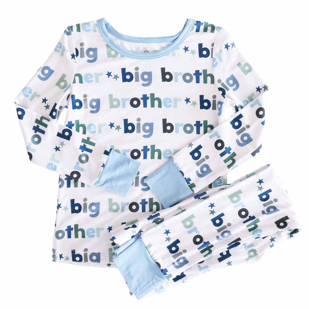 big brother two piece pajama set