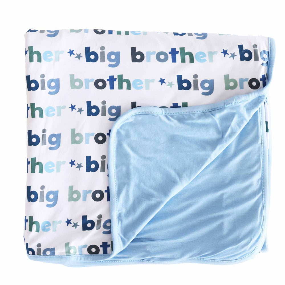 big brother double sided bamboo blanket