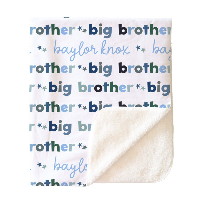 Personalized Kids Blanket | Big Sibling