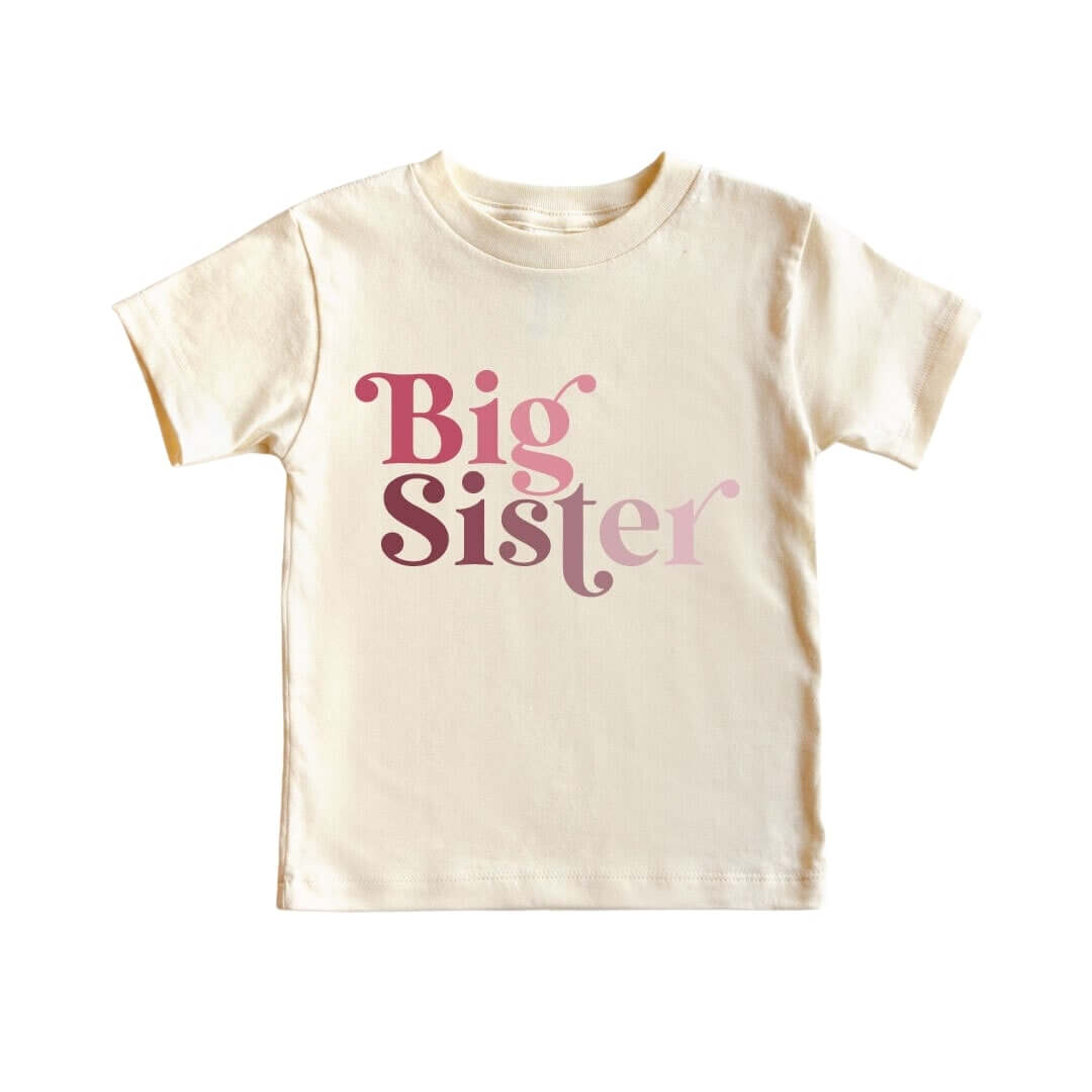 Big Sister Pinks Graphic Tee | Natural – Caden Lane