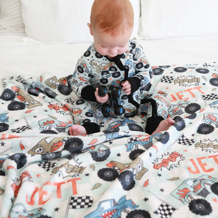 Personalized Themed Blankets for Boys