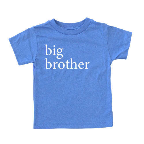 big brother graphic tee blue