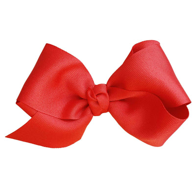 Large Ribbon Bow With Clip | Red
