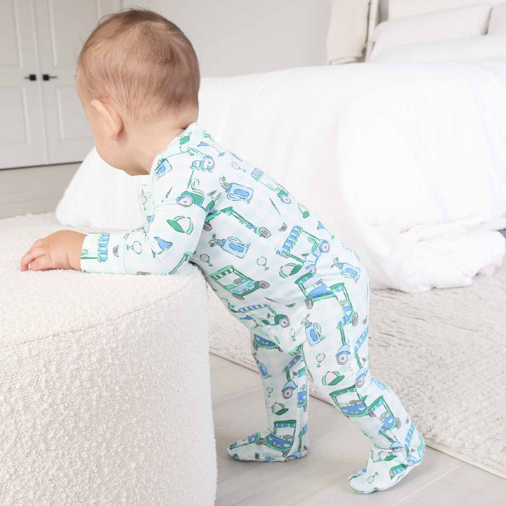 birdie babes blue footie