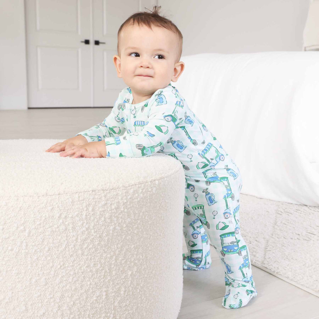 birdie babes golf footie made of bamboo for boys 