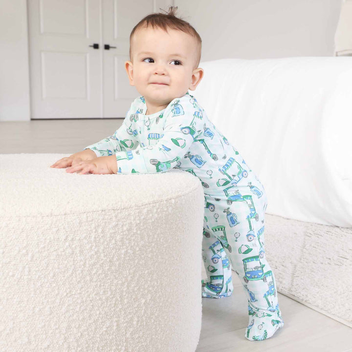 birdie babes golf footie made of bamboo for boys 