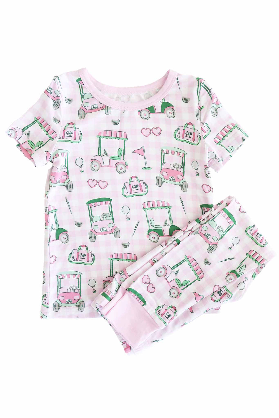 Birdie Babes Two Piece Pajama Set | Pink