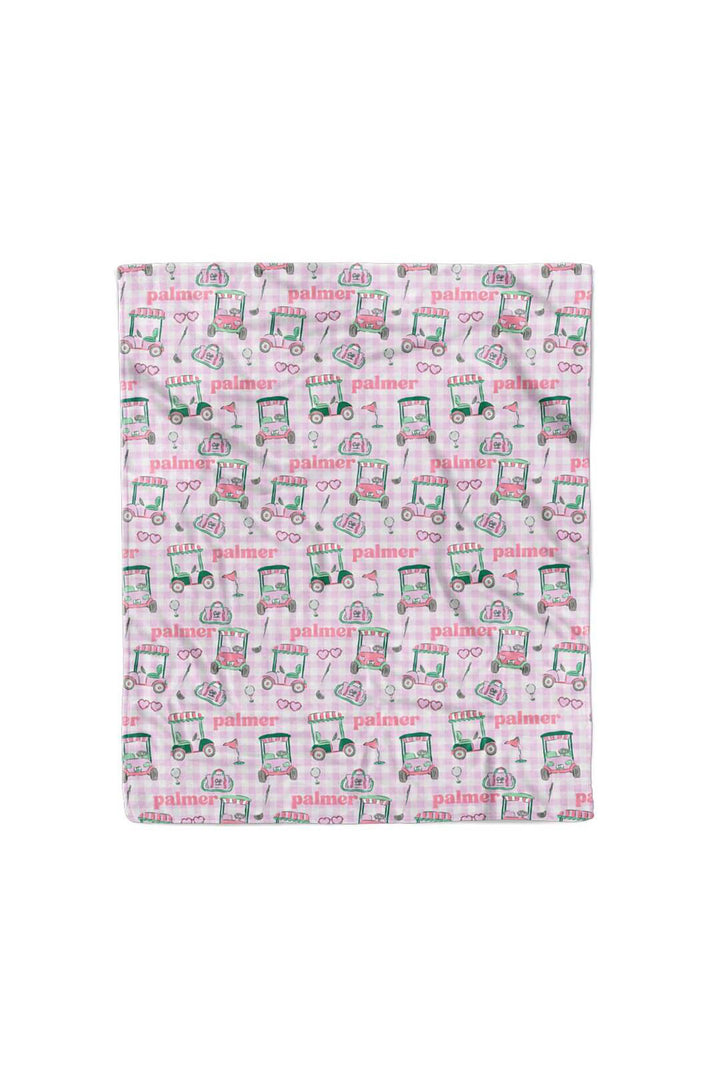 Birdie Babes Personalized Kids Blanket | Pink