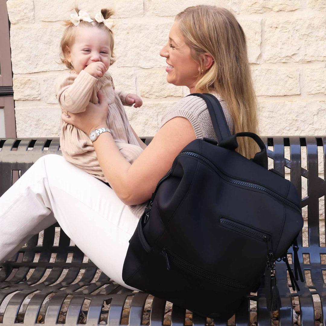 Weslie Diaper Backpack | Black