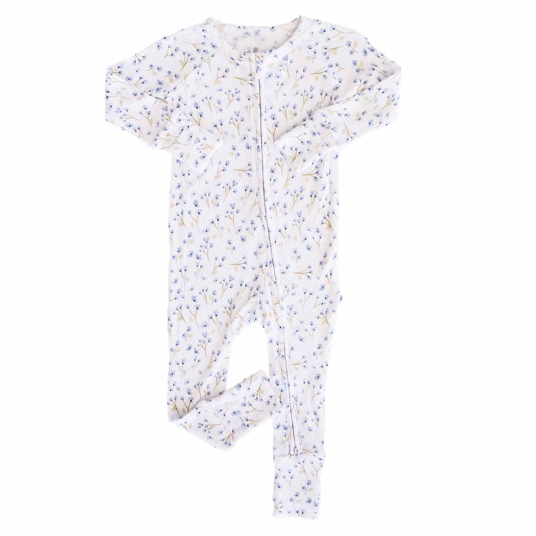 baby convertible zip romper pajama blake's blooms 