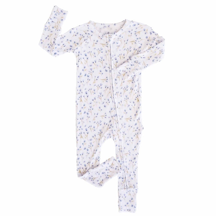 convertible zip romper for babies blake's blooms 