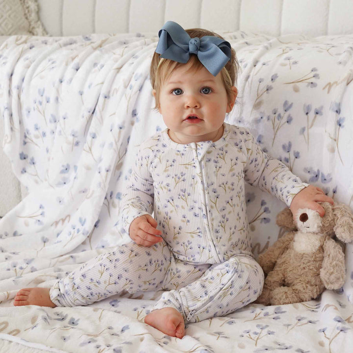 blake's blooms convertible zip romper