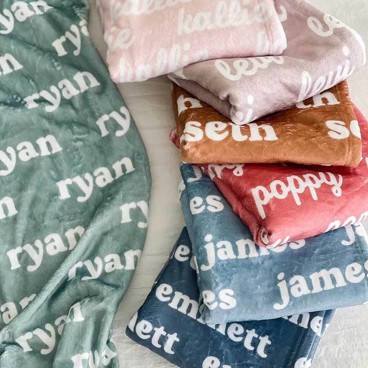 Personalized Kids & Baby Blankets
