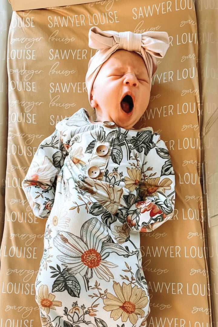 Personalized Baby Name Swaddle Blanket