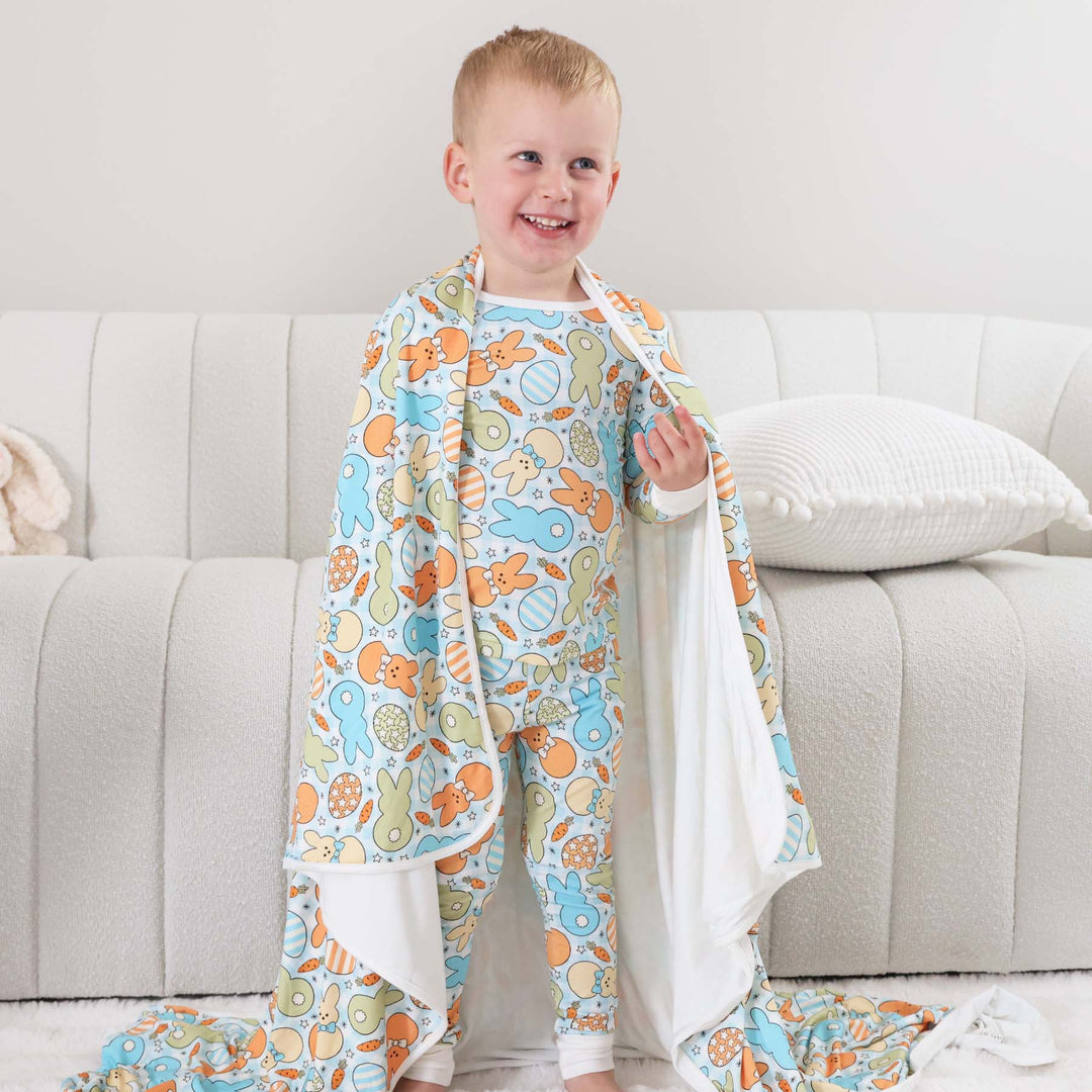 kids easter blanket for boys 