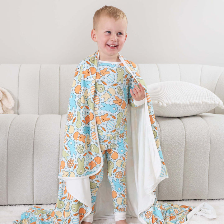 kids easter blanket for boys 