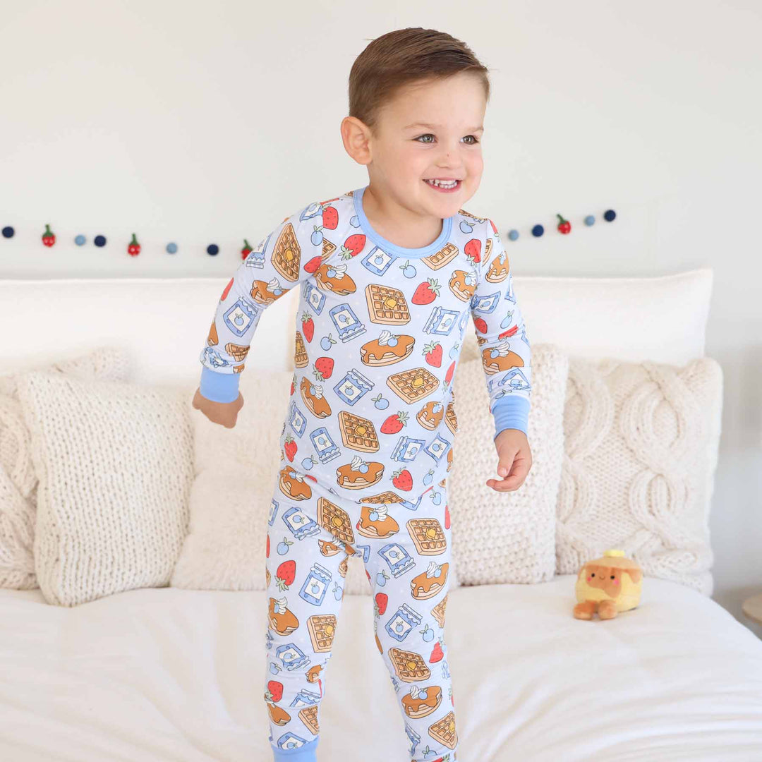 boys breakfast pajamas
